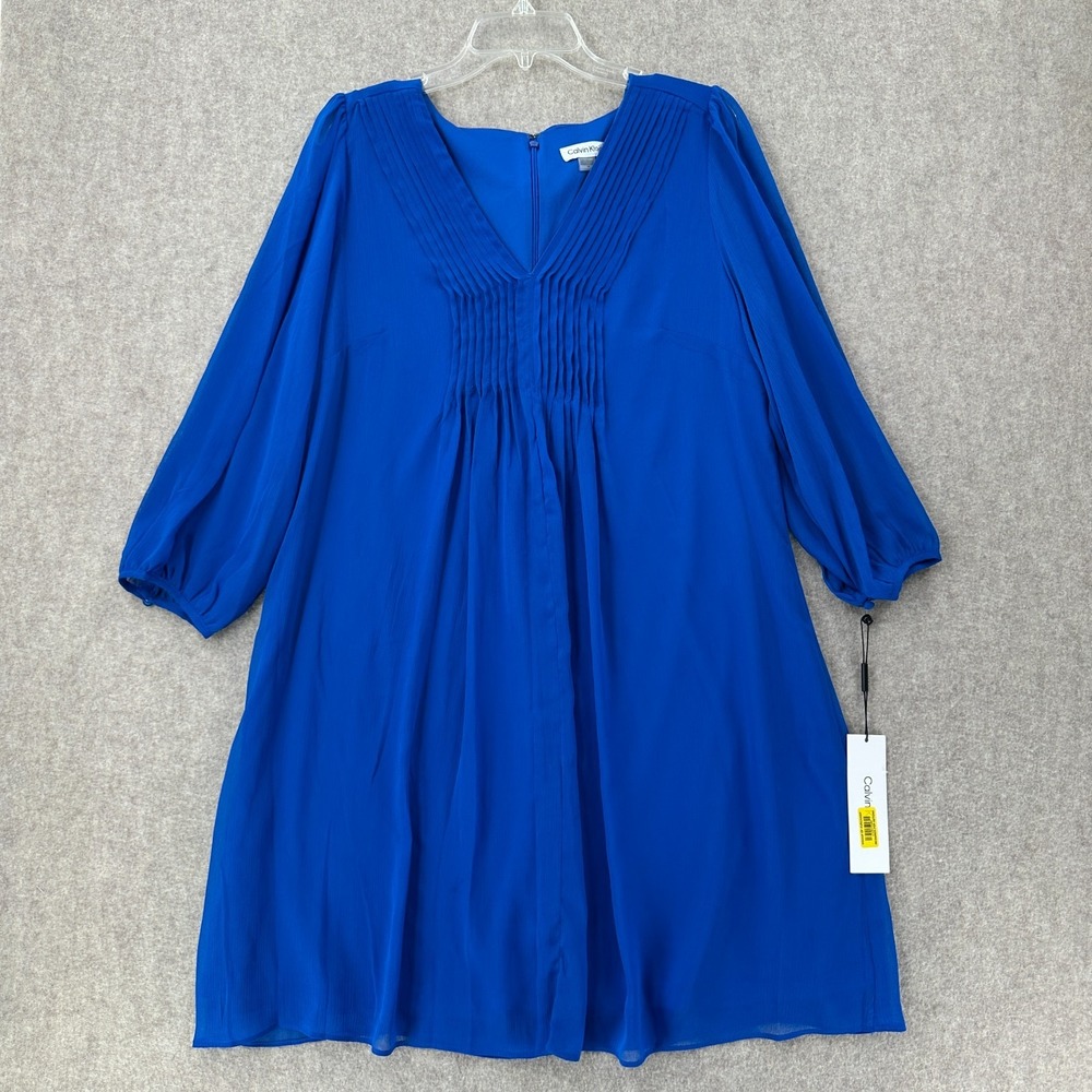 Calvin Klein Royal Blue Mini Dress